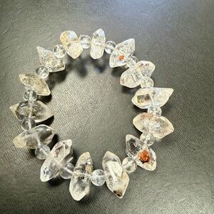 Herkimer Diamond Free Form Bracelet – 💎